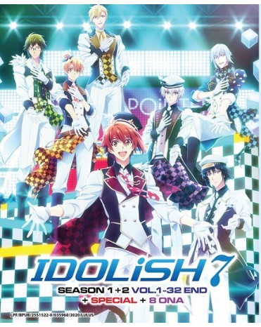 IDOLISH7 SEASON 1+2 (VOL.1-32 END + SP + 8 OVA)